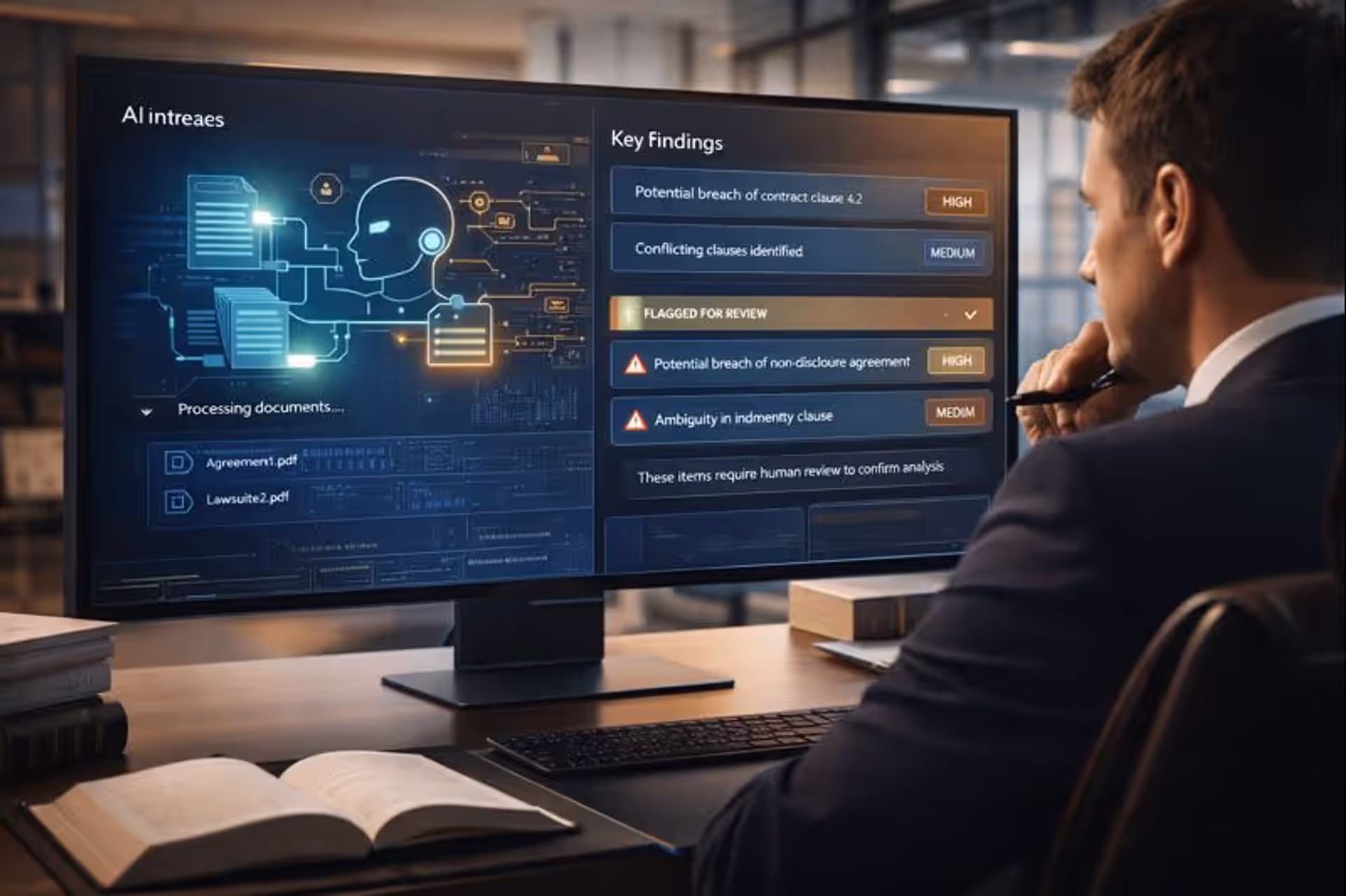 The winning model combines AI power with human judgment.